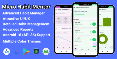 Micro Habit Mentor - All in one Advanced Micro Habit Manager App