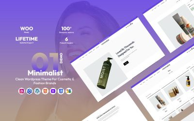 Minimalist – Clean Wordpress Theme For Cosmetic & Fashion Brands