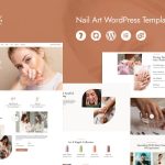 Nailé -  Nail Art And Beauty Minimal WordPress Elementor Template