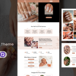 Nailora – Elegant Nail Spa & Beauty WordPress Theme