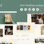 NoveÍ - Book Author Minimal WordPress Elementor Template