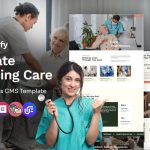 Nursify - Senior Care And Hospital Multipurpose WordPress One Page Template