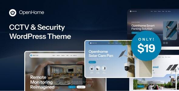 Openhome - CCTV & Security WordPress Theme Openhome - CCTV & Security WordPress Theme