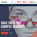 Optymus  | Optic Glasses Store WordPress Theme