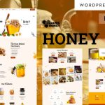 Organic Honet - Honey Farm and Beekeeping Store WooCommerce WordPress Elementor Theme