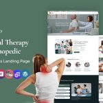 Ortho - Physical Therapy and Physiotherapy Multipurpose WordPress Elementor Theme