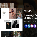 Orvia - Modern Fashion WordPress Elementor Theme