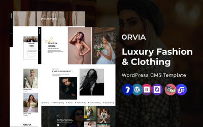 Orvia - Modern Fashion WordPress Elementor Theme