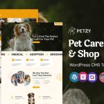 Petzy - Pet Care and Veterinary WordPress Elementor Theme