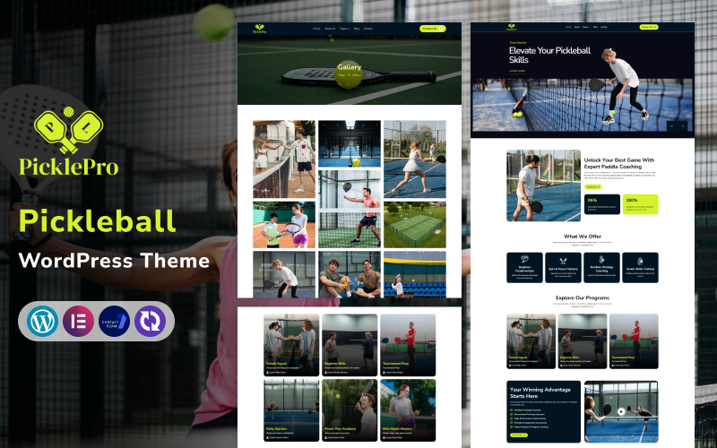 PicklePro – Pickleball Academy & Sports Club WP Theme PicklePro – Pickleball Academy & Sports Club WP Theme