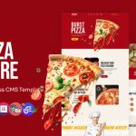Pizzer -  Pizza Restaurant And FastFood Multipurpose WordPress Elementor Theme