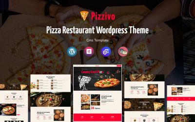 Pizzivo - Pizza Restaurant And Store Multipurpose Responsive WordPress Theme