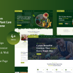 Planta – Modern Gardening And Plant Care WordPress Theme.