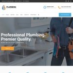 Plumbing - Home Maintenance Agency WordPress Theme