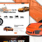 Powar-Carency Car And Automobile Showroom One Page WordPress Theme