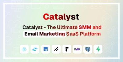 Catalyst - AI-Powered Automation SMM and Email Marketing SaaS Platform