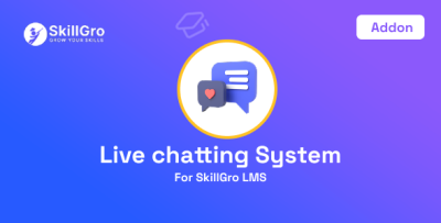 SkillGro LMS - Live Chat Addon