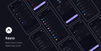 Keyra - Multi-Chain Crypto Wallet App UI/UX (Expo)