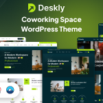 Deskly - Coworking Space WordPress Theme