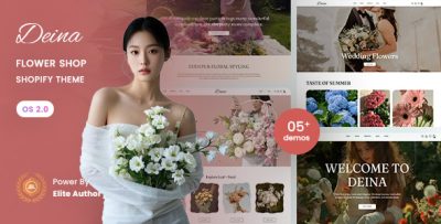 Deina - Flower Shop Shopify 2.0 Theme
