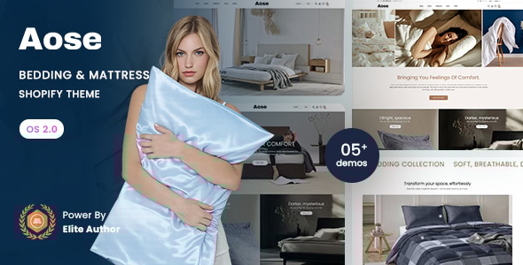 Aose - Bedding & Mattress Store Shopify 2.0 Theme Aose - Bedding & Mattress Store Shopify 2.0 Theme