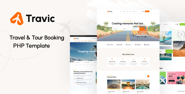 Travic - Tour & Travels Agency PHP Template Travic - Tour & Travels Agency PHP Template