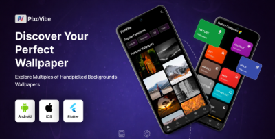 PixoVibe: HD & 4K Wallpapers