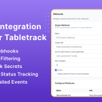 Webhook Module for TableTrack