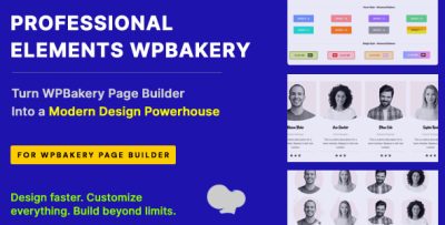 Professional Elements for WPBakery Page Builder