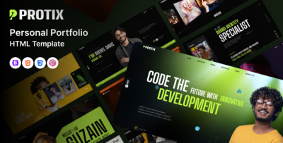 Protix - Personal Portfolio HTML Template