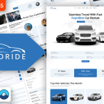 Rapid Ride – Booking & Rental Modern Elementor WordPress Theme,