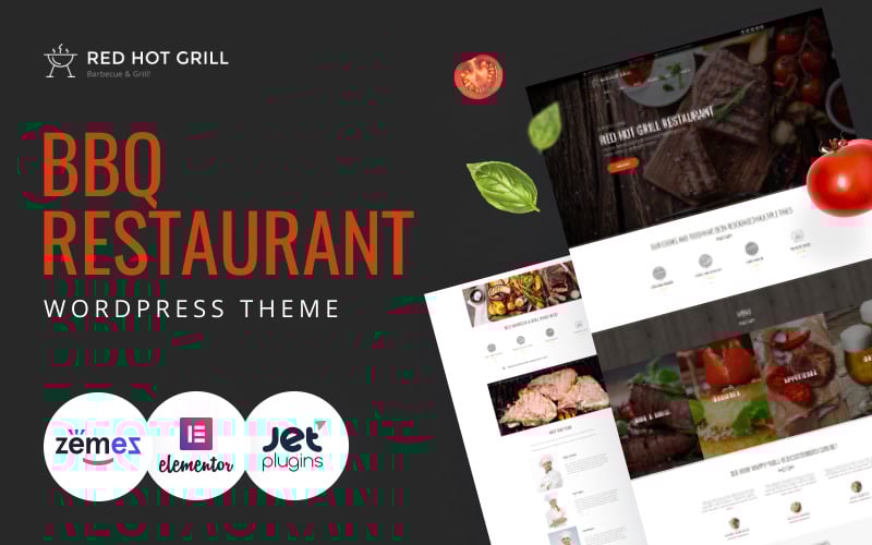Red Hot Grill - Restaurant WordPress Theme Red Hot Grill - Restaurant WordPress Theme