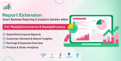 Report Extension - Business Reporting & Analytics Solution Addon for ReadyCommerce & ReadyGrocery