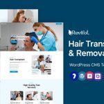 Revifol - Hair Transplantation and Removal WordPress Elementor Theme