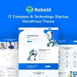Robotil - Artificial Intelligence  and Technology WordPress Theme