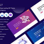 Saasfly - Multi-Purpose Saas Landing WP Theme For Startup And Agency