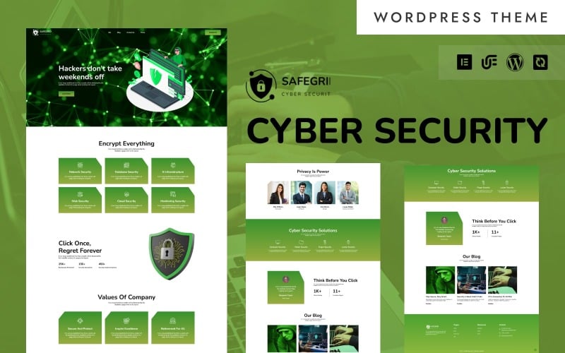 SafeGrid - Cyber Protection, Firewall & Encryption WordPress Elementor Theme SafeGrid - Cyber Protection, Firewall & Encryption WordPress Elementor Theme