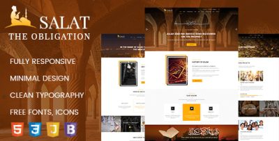 Salat - Islamic Center HTML 5 Responsive Template