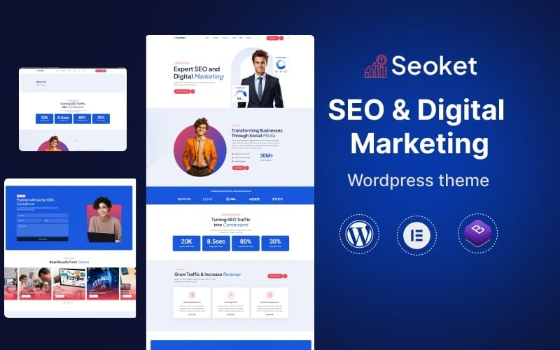 Seoket - SEO & Digital Marketing WordPress Theme Seoket - SEO & Digital Marketing WordPress Theme