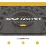 Shema Israel - Jewish Cultural and Religious Center WordPress Theme