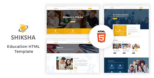 Shiksha - Education Template HTML Version Shiksha - Education Template HTML Version