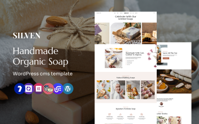Silven - Handmade Soap and Crafts Shop Multipurpose WordPress Elementor Theme
