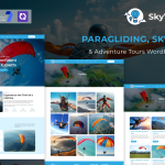 SkyVentures – Paragliding, Skydiving & Adventure Tours WordPress Theme