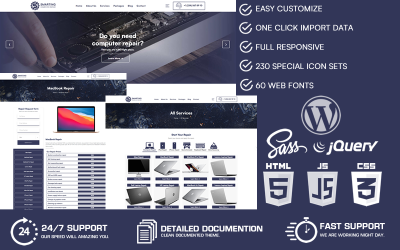 Smarting - Phone & Computer Repair WordPress Theme