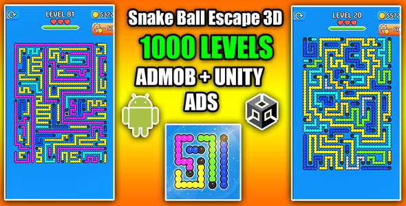 Snake Ball Arrow Escape 3D Game Unity Source Code Snake Ball Arrow Escape 3D Game Unity Source Code