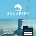 Solarify - Alternative Eco Energy WordPress Theme