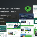 Solarix – Solar And Renewable Energy WordPress Theme.