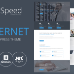 Speed - Internet Theme with Elementor Builder WordPress Theme
