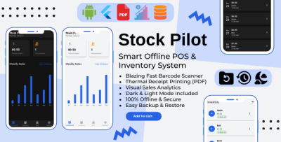 StockPilot - Smart Offline POS and Inventory Management Flutter App