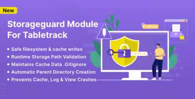 StorageGuard Module for TableTrack